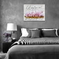 thumbnail image 6 of Farmhouse Pig Wall Art God Says You Are Wall Decor Country Rustic Print Painting Animals Pictures Modern Home Artwork Decor for Bathroom Living Room Bedroom Framed Ready to Hang 16"x12", 6 of 6