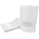thumbnail image 2 of Bolsa Ventana Transparente Cuadrada SquatWhite 10x15 cm 50Pzs 100gr Ventana Cuadrada Blanco Kraft Stand up Pouch., 2 of 2