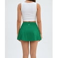 thumbnail image 3 of Pinspark Women's High Waisted Pleated Tennis Skirt Lightweight Active Golf Skort with Pockets Built-in Shorts for Pickleball Workout Running Casual Wear, 3 of 6