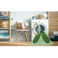 thumbnail image 2 of Ahgly Tapis Rond Lavable en Machine Intérieur Transitionnel Vert Pastel, 7 Pieds Rond, 2 of 7