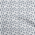 thumbnail image 1 of oneOone Cotton Silk White Fabric Leaves Quilting Supplies Print Sewing Fabric By The Yard 42 Inch Wide, 1 of 4