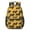 Yellow, variant on Dachshund Paw Print White Pattern 17" School Backpacks for Teens,Waterproof Oxford Fabric,S-Shape Padded Straps for School,Travel,Hiking,Camping