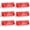 red white, variant on 3 Pcs Checkout Closed Desk Sign 9.84 x 3.94'' V Shaped Tabletop Tent Sign for Offices Shops Banks Stores Dmv Retail, Double Side Red White Printed