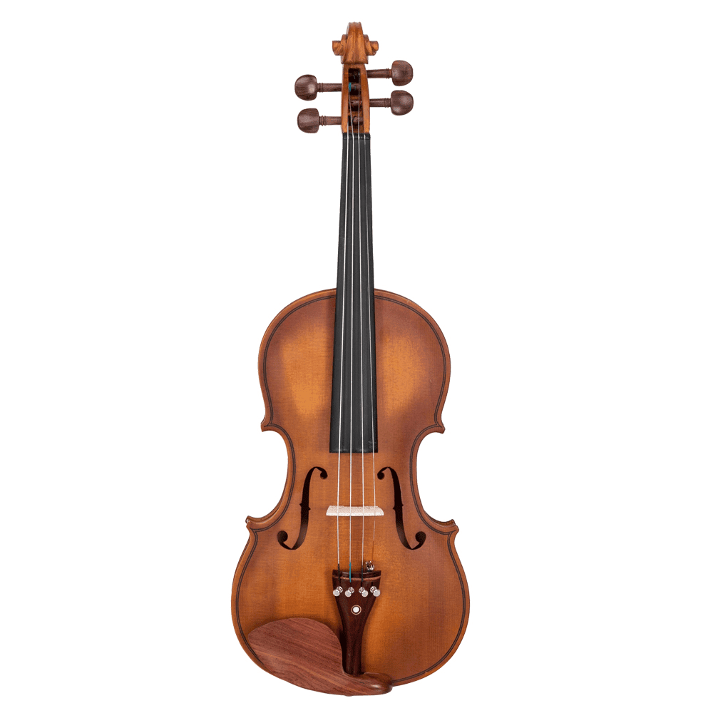 Tcbosik 4/4 Acoustic Violin with Turner for Beginners, Fiddle Beginner Kit with Bow, Case, Rosin, Strings, Shoulder Rest, Natural