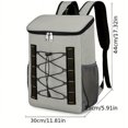 thumbnail image 2 of Nylon Lunch Lunch Bag Outdoor Sports Picnic Storage Bag Large Capacity Thermal Insulated Backpack, 2 of 5