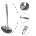 thumbnail image 6 of Homoyoyo Round Steel Wire Scrub Brush for Pots and Pans, Heavy Duty Kitchen Cleaner and Household Scrubber Tool, 6 of 8