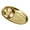 Gold., variant on Zeiwohndc Nonrust Steel Oval Food Tray For Fries Chip Snacks Feature Dip Holders