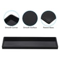 thumbnail image 3 of Uxcell 13x5" Fast Food Tray, 2 Pack Plastic Reusable Multi-Purpose Rectangle Serving Tray Smooth Surface Black, 3 of 5