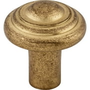 Top Knobs M1471 Button 1-1/4" Mushroom Cabinet Knob From The Aspen Collection - Bronze