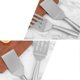 thumbnail image 4 of Stainless Steel Spatula Flat Spatula Large Fish Turner Grill Barbeque Turner Griddle Scraper Steak Spatula Pancake A, 4 of 5