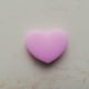 thumbnail image 3 of 6 piezas de silicona tenis de tenis amortiguadores de vibración de la forma del corazón amortiguadores de silicona, 3 of 6