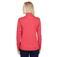 thumbnail image 2 of Ladies' Zone Sonic Heather Performance Quarter-Zip - SP RED HEATHER - M, 2 of 3