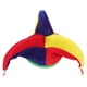 thumbnail image 2 of Gorro de payaso multicolor brillante para fiestas de disfraces y actividades festivas, 2 of 8