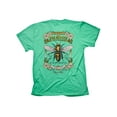 thumbnail image 3 of Blessed Girl Women's Short Sleeve Casual T-Shirt, Bee Strong, Mint Green, LG, 3 of 6