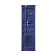 Acme Cargo Container Style Metal Wardrobe with 1 Door, Multiple Color