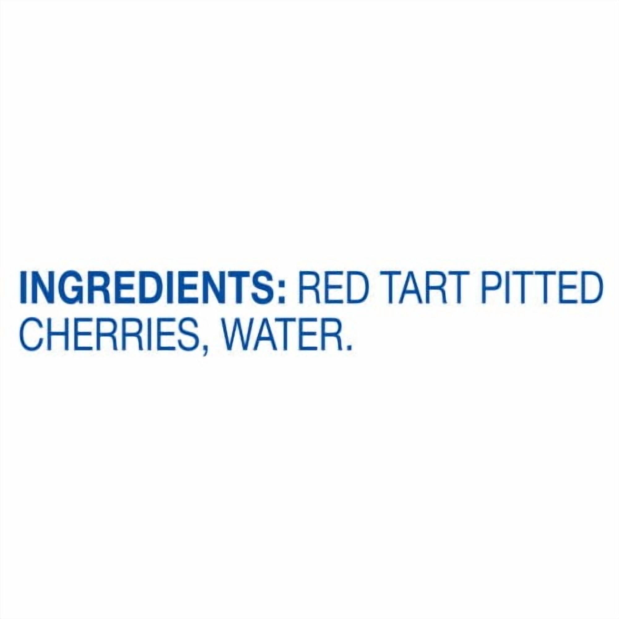 KR Canned Pitted Red Tart Cherries in Water 14.5 oz - Pack of 2
