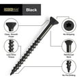 thumbnail image 3 of Deck Plus Star Flat Head Exterior Deck Screws, Black, Steel, No.8 x 1.625", 1lb box, 48830, 3 of 10
