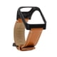 thumbnail image 1 of EeaseMX Correa de reloj de cuero con hebilla chapada en acero inoxidable, compatible con TOMTOM Runner 3 (marrón), 1 of 7