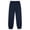 Navy, variant on Lyrcatrment Mens Workout Joggers Loose Elastic Mid Waistband Drawstring Sweatpants Breathable Cuffed Jogger Track Pant Casual Sports Gym Trousers with Pockets(Large)