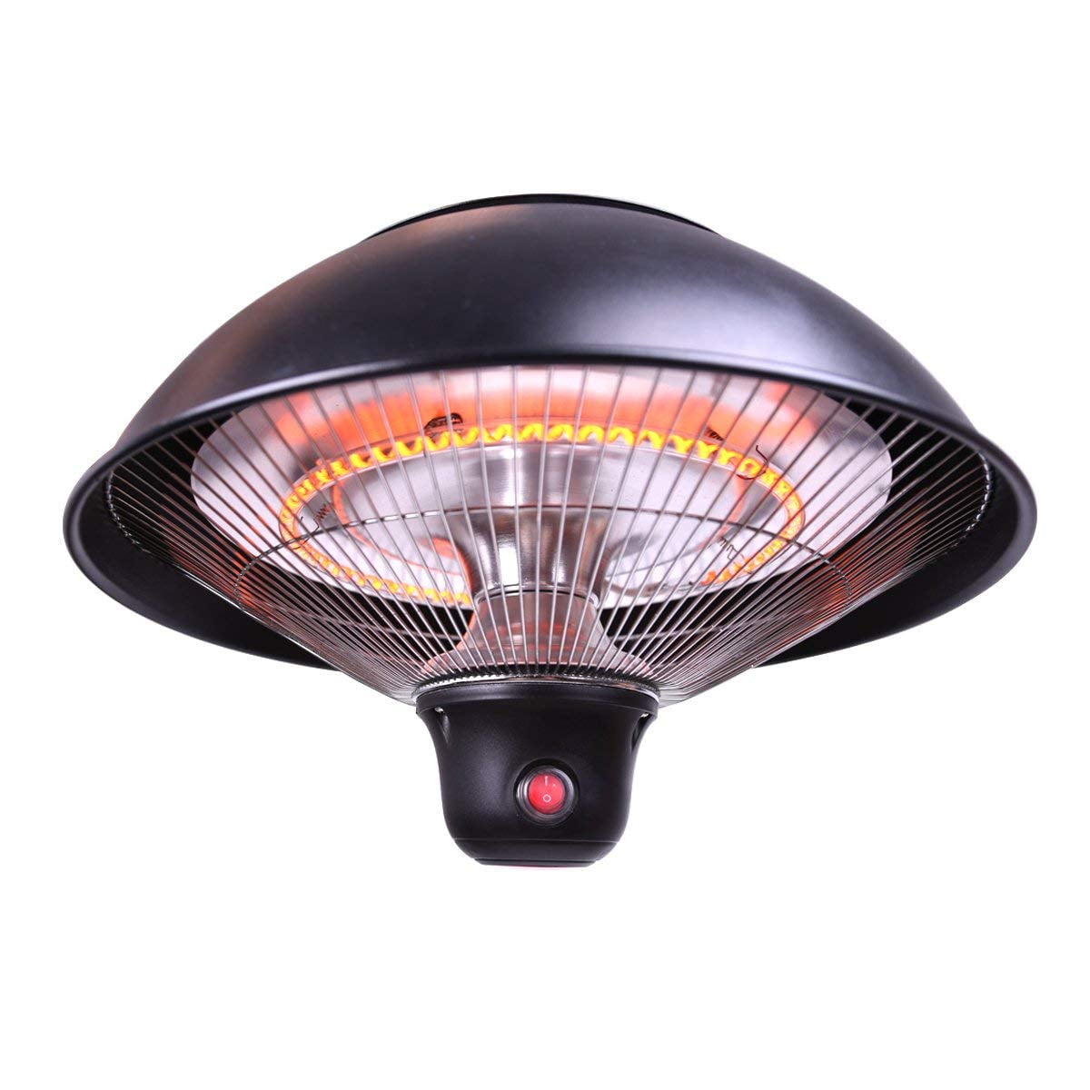Veryke Halogen Ceiling Mounted Patio Heater, Electric Hanging Heater