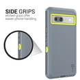 thumbnail image 3 of CoverON For Google Pixel 7a Case, Military Grade Heavy Duty Full Body Rugged Phone Cover, Gray, 3 of 8