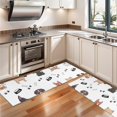 thumbnail image 3 of Kitchen Rugs Sets Of 2,Cute Dogs Anti Fatigue Kitchen Mat Rugs Non Slip Washable,Decorative Kitchen Floor Mats for Kitchen,Sink,Laundry,17"X47", 3 of 5