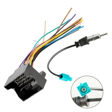 20-Pin Car Stereo Wiring Harness For Honda & Acura 1999-2011 – Aftermarket Radio Install Adapter For Accord, Civic, CR-V & More | Color-Coded Wires