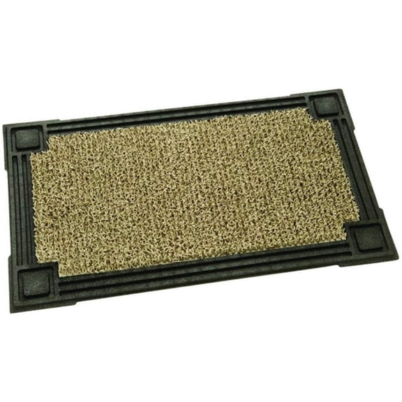Form & Function Mat 18" X 30" Black, Taupe Astroturf