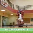 thumbnail image 4 of GoSports Inflataman Basketball Defender Training Aid - Weighted Defensive Dummy for Shooting, Dribbling and Driving Drills, 4 of 5