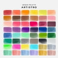 thumbnail image 6 of Artistro Watercolor Portable Paint Set in Travel Box For Kids and Adults, 48 Count, 6 of 6