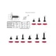 thumbnail image 3 of Kit de surtido LBY de 900 piezas de tornillos autorroscantes de acero al carbono, 3 of 7