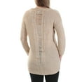 thumbnail image 2 of American Rag Womens Knit Pullover Sweater, Beige, Medium, 2 of 2