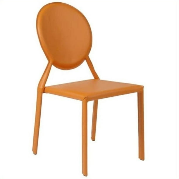 Eurostyle Chaise de Salle à Manger Isabella en Orange