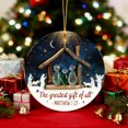 thumbnail image 4 of Suncoda Christmas Decorations, Xmas Nativity Scene Ornaments 2026 Christmas Tree Decorations, Xmas Decor Holy Family Ornament for Holiday Party Home, 4 of 5