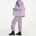 thumbnail image 4 of MKLEKYY Jeans pour Femmes Combinaison de Pluie pour Hommes & Femmes Combinaisons Séparées / Ensemble de Veste de Pluie & Pantalon de Randonnée & Vélo / Pantalon Cargo Wrangler, 4 of 8