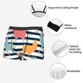 thumbnail image 5 of Kdxio Men's Boxer Briefs with Colorful Llama Print - Comfortable and Breathable Underwear for Everyday Wear, 5 of 7