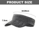 thumbnail image 2 of Gorra deportiva de verano, absorbente del sudor, transpirable, con protección solar, de secado rápido, gorra con parte superior vacía, gorras con diadema para hombre y mujer, 2 of 5