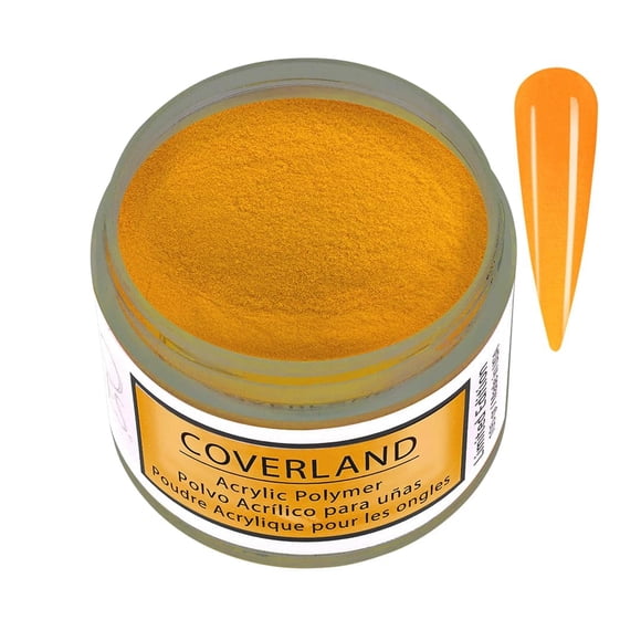 Tones Coverland Polvo acrílico para uñas "Autumn Glow" - Polvo acrílico de edición limitada para esculpir y enmascarar imperfecciones del lecho ungueal - Suministros profesionales para uñas acrílicas