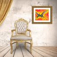 thumbnail image 3 of Dean Russo Collection 24x20 Gold Ornate Wood Framed with Double Matting Museum Art Print Titled - Pterodactyl, 3 of 4