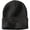 Black, variant on Halloween Skull Face Embroidered Heavyweight Acrylic Knit Beanie, Unisex High Stretch Warm Hat Multiple Colors, Perfect Adult Gift for Men Women