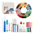 thumbnail image 1 of oshhni Assorted Punch Kit DIY Embroidery Hoop Knitting Threader Tools Set Set 1, 1 of 9