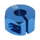 thumbnail image 4 of 2X RC Azul Aluminio 7.0 Rueda Hexagonal 12mm Drive con Pasadores TORNILlos 4P Ca, 4 of 5