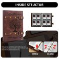 thumbnail image 2 of Trading Card Binder with 4-Pocket Sleeves –for MTG/YGO/PTCG/Game Cards, Holds 240 Cards,Premium Collector Card Album for Standard Cards, 2 of 5
