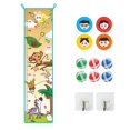 thumbnail image 1 of Fruit pattern Touch High Carpet Games Regla de altura Guardería Animal/Fruta Calcomanías de pared, 1 of 5