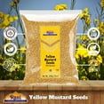 thumbnail image 2 of Rani Yellow Mustard Seeds Whole Spice 14oz (400g) ~ Ideal for Pickling, Dressing and Making Ground Mustard for Cooking, All Natural | Vegan | Gluten Friendly | NON-GMO | Kosher | Indian Origin, 2 of 9