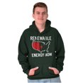 thumbnail image 5 of USA Renewable Energy Climate Change Hoodie Sweatshirt Women Men Brisco Brands M, 5 of 6