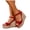 Red, variant on Espadrille Wedge Sandals for Women Braided Buckle Ankle Strap Open Toe Platform Dress Shoes Comfortable Non Slip Heels Red Size 6