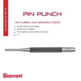 thumbnail image 2 of Perforadora Starrett 565C de acero endurecido, 4 cm de longitud, 2 of 7