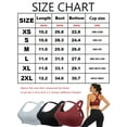 thumbnail image 2 of Women's Seamless Sports Bra Racerback Padded Stretch Fitness Tops Workout Yoga Bras with Removable Bra Pads, 2 of 8