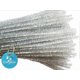 thumbnail image 1 of 100 PCS 12 Inch Glitter Tinsel Creative Arts Stems Chenille Stems Pipe Cleaners(Silver), 1 of 4